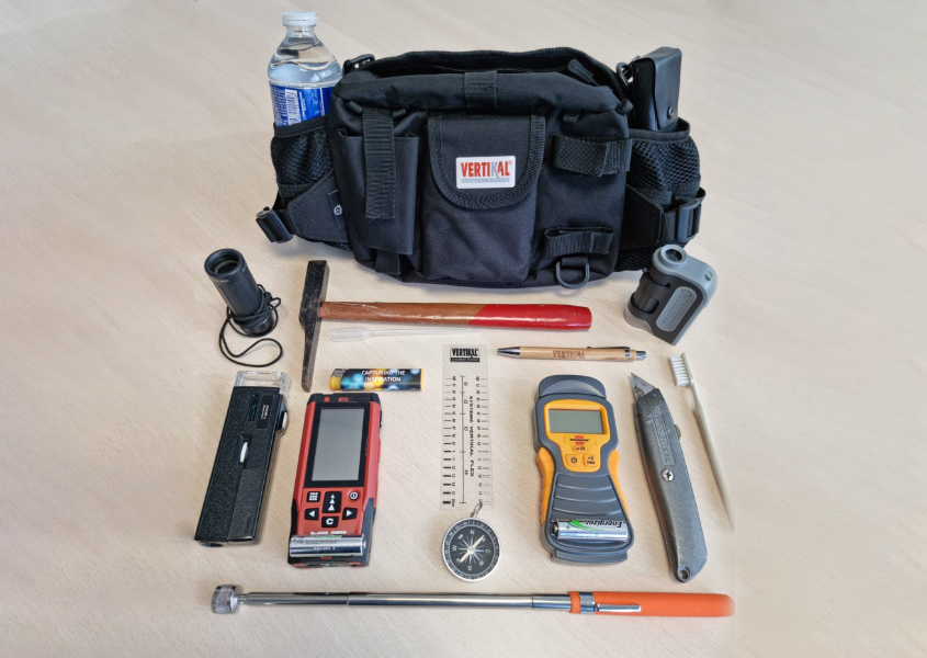 Sac à outils et instruments de diagnostic façade Aubagne Façades
