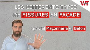 Visuel Artisans Façades sur les différents types de fissures en façade