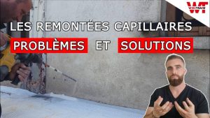 Artisans Façades, traitement des remontées capillaires sur mur extérieur