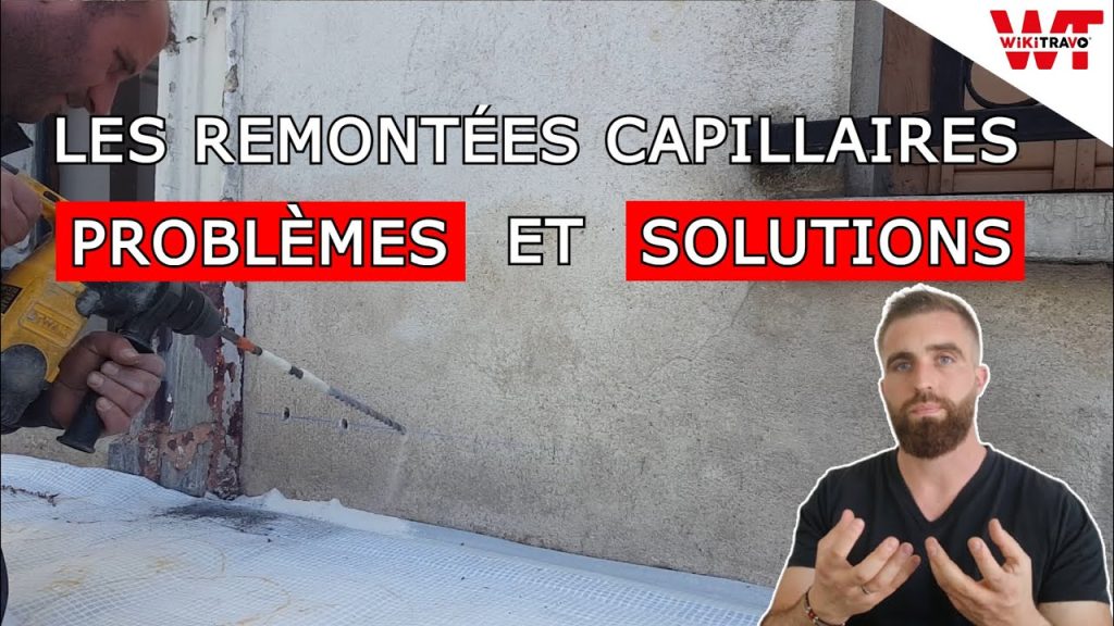 Artisans Façades, traitement des remontées capillaires sur mur extérieur