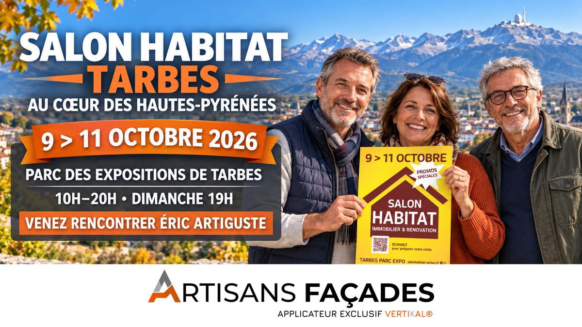 SALON DE L&rsquo;HABITAT DE TARBES 9 AU 11 OCTOBRE